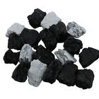 Firepit a déchiré les puces en céramique de charbons du feu de charbons noires et la couleur grise