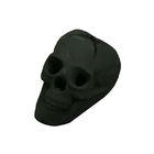 Le crâne étonnant de cheminée note le noir réaliste BC-185B de crâne de bois de chauffage